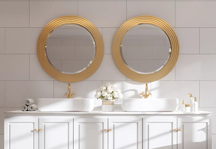 Зеркала в багете на заказ