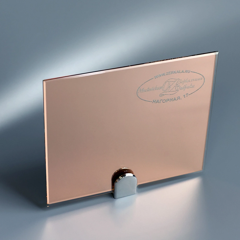Московская Зеркальная Фабрика | Зеркало 4мм Antique Mirror PINK
